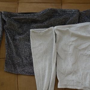 TWO Sparkle Crop Tops